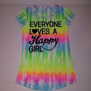 Justice Tie-Dye Tee Shirt
